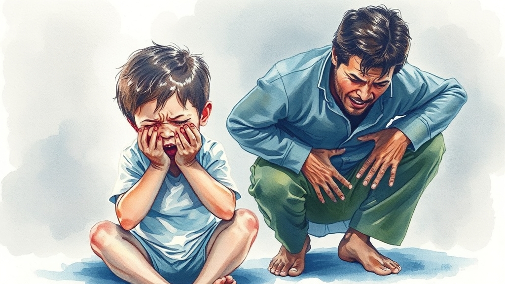 주요 증상 상세 (watercolor 스타일)