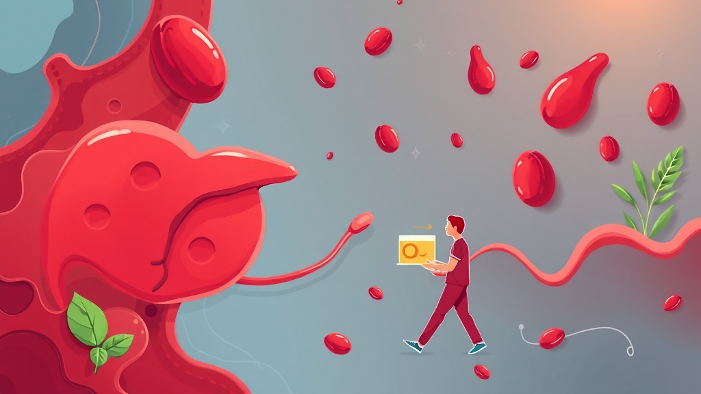 알부민이란 무엇일까요? (illustration 스타일)