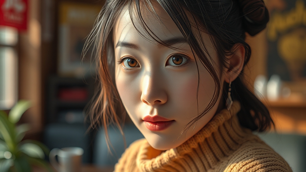 좁쌀 여드름, 왜 생길까? (realistic 스타일)