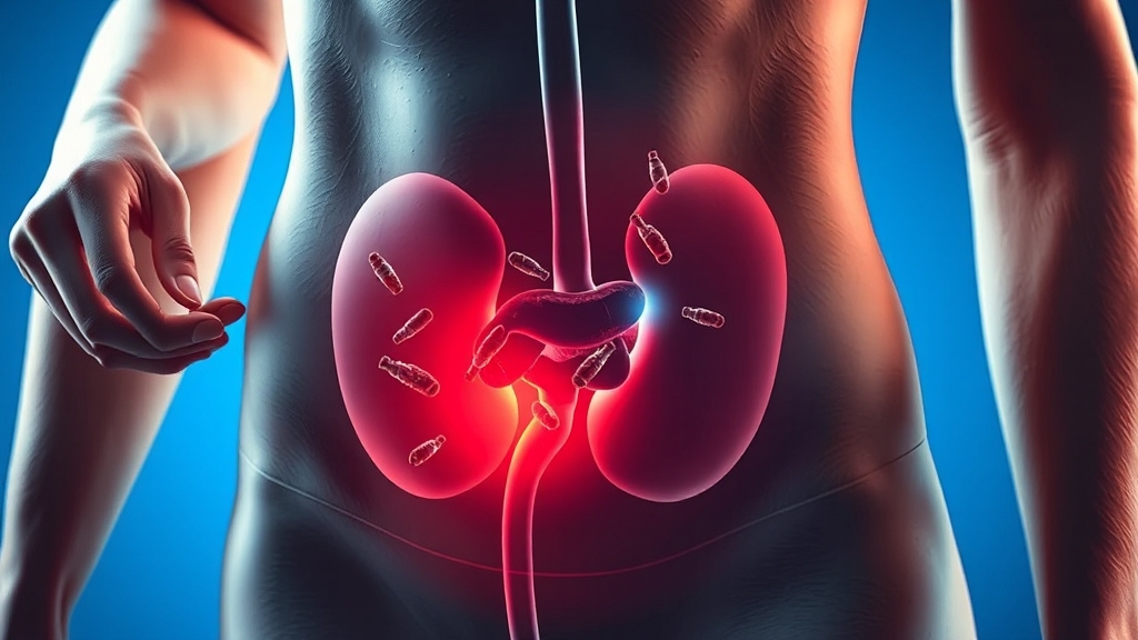 방광염, 무엇일까요? (realistic 스타일)