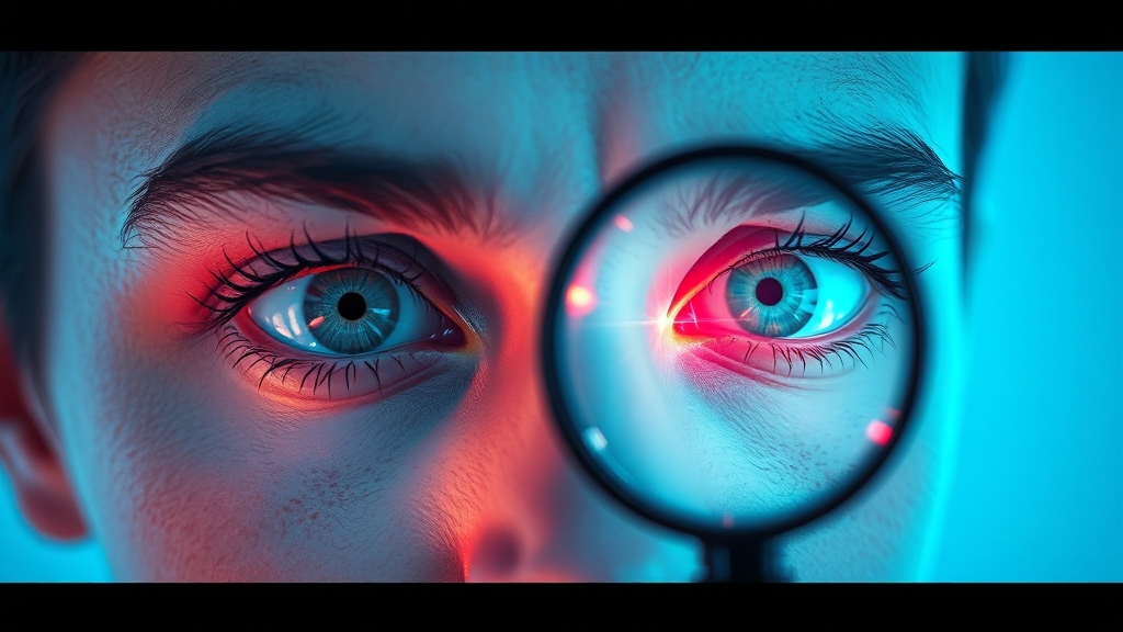 라식/라섹 vs 스마일라식 (watercolor 스타일)