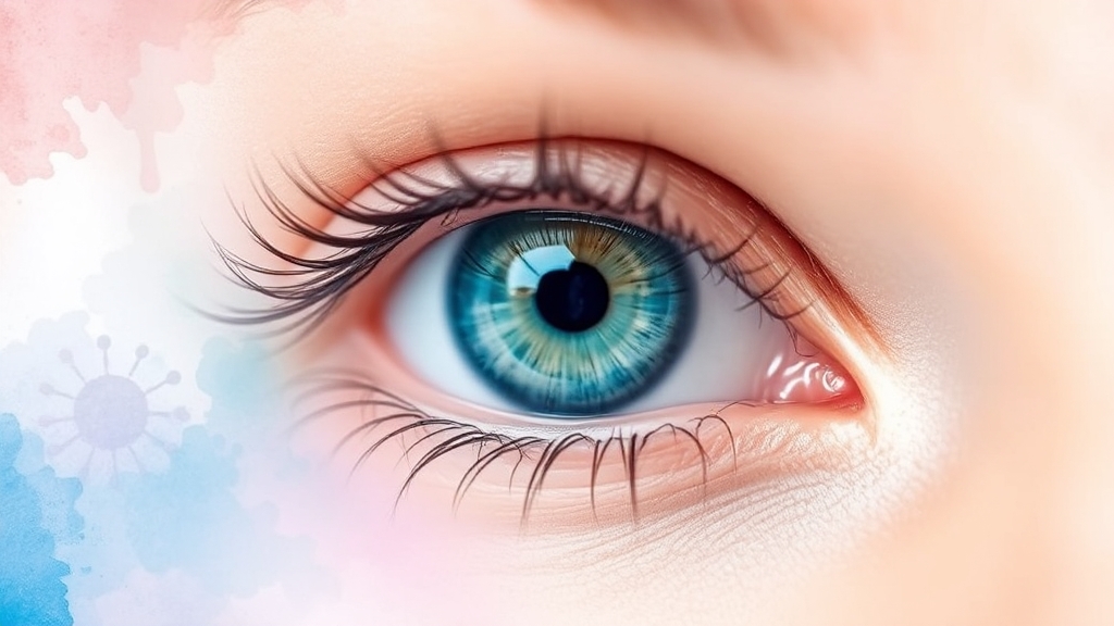 수술 후 관리 및 회복 과정 (watercolor 스타일)