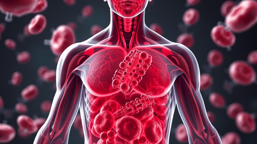 알부민, 우리 몸의 핵심 단백질 (realistic 스타일)