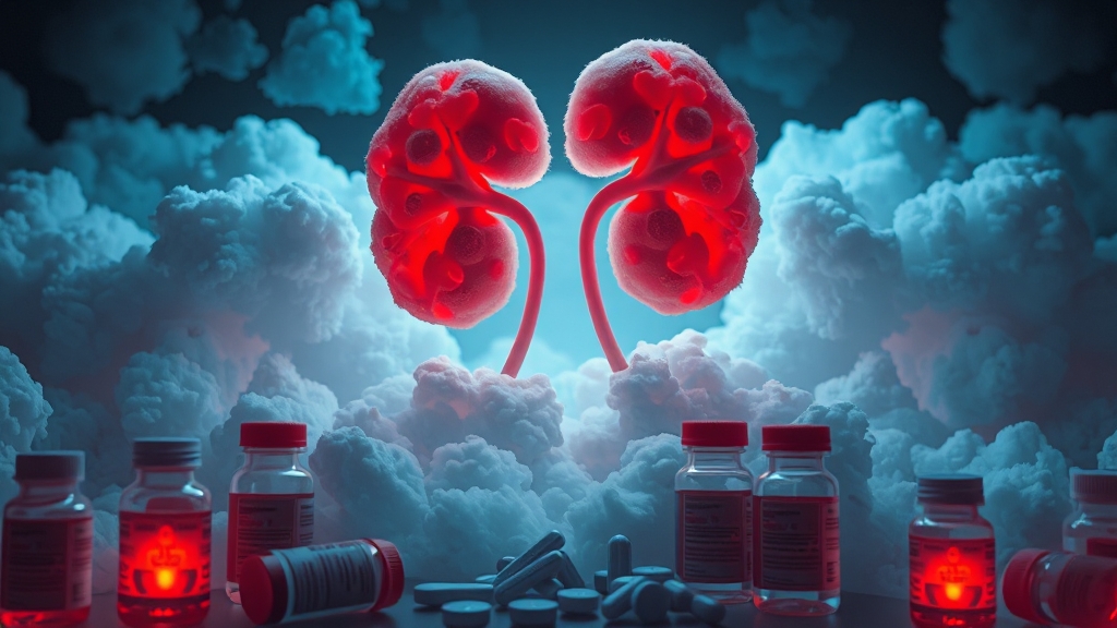 알부민 섭취 시 주의사항과 부작용 (realistic 스타일)