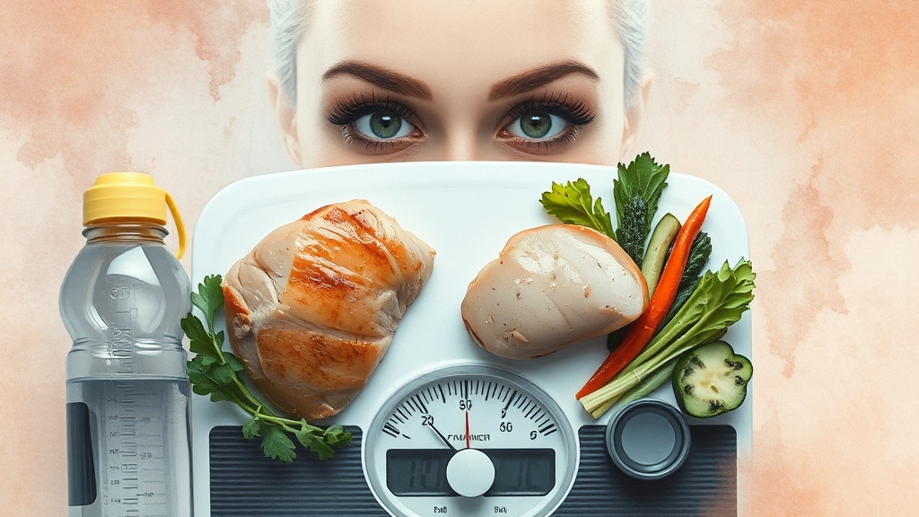 2주 다이어트 시작 전 준비 (watercolor 스타일)