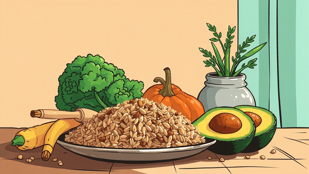 탄수화물, 현명하게 줄이기 (illustration 스타일)