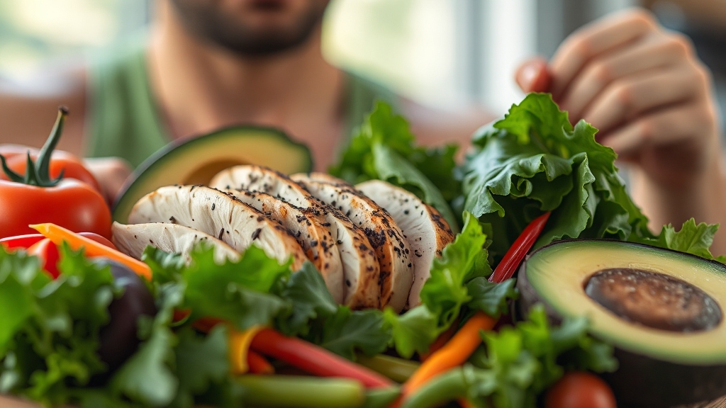 저탄수화물 식단, 성공 비법 (realistic 스타일)