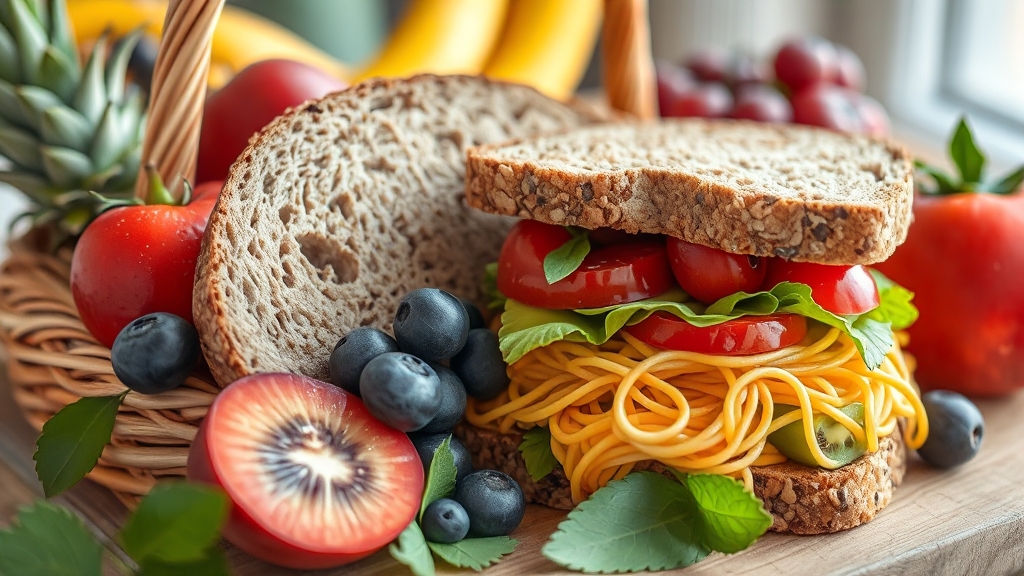 탄수화물 줄이기, 궁금증 해결 (realistic 스타일)