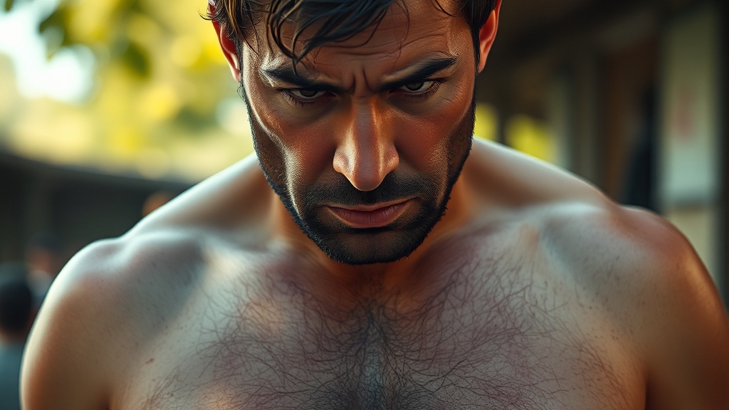 여유증, 왜 생기는 걸까요? (realistic 스타일)