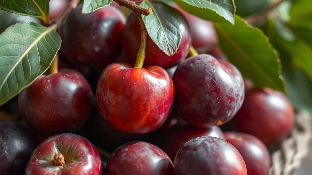 매실, 왜 좋을까요? (realistic 스타일)