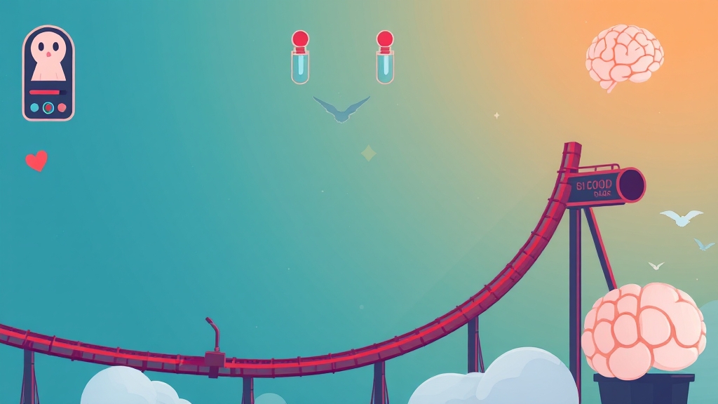 혈당 스파이크 완벽 가이드: 증상, 원인 음식부터 식단, 관리법 A to Z 3 혈당 스파이크 증상과 위험성 (illustration 스타일)