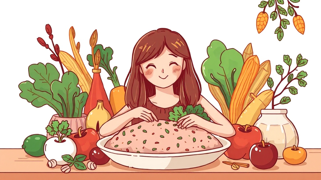 혈당 스파이크 완벽 가이드: 증상, 원인 음식부터 식단, 관리법 A to Z 5 혈당 스파이크 조절 식단 및 식습관 (illustration 스타일)