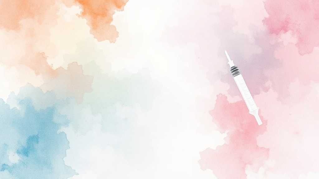 마운자로 처방 정보 (watercolor 스타일)