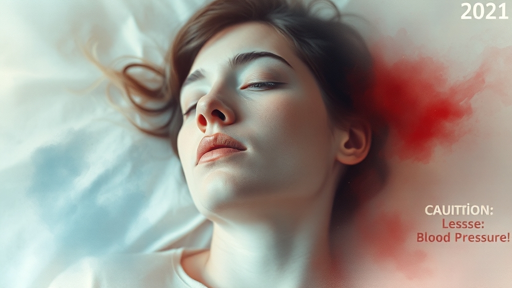 저혈압의 주요 증상들 (watercolor 스타일)