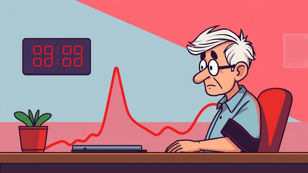 아침 혈압 상승, 왜? (cartoon 스타일)