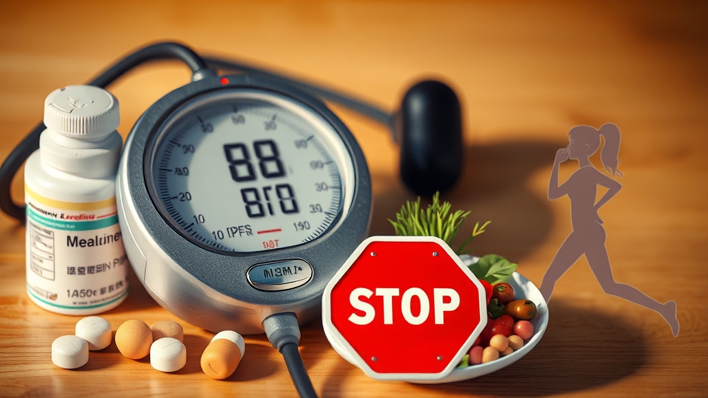 혈압약 복용 A to Z: 종류, 시간, 부작용, 중단 시 주의사항 완벽 가이드 8 혈압약 중단 시 주의사항 및 고려사항 (realistic 스타일)