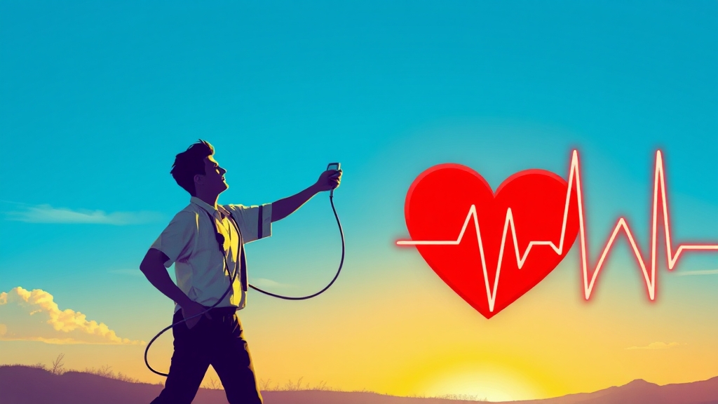 고혈압 낮추는 운동 루틴 A to Z: 종류, 강도, 시간, 주의사항 완벽 가이드 2 고혈압과 운동, 왜 중요할까? (illustration 스타일)