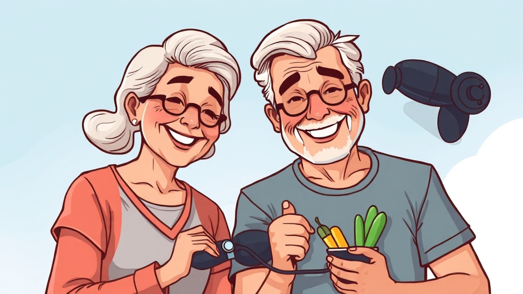 혈압 관리, 왜 중요할까요? (cartoon 스타일)