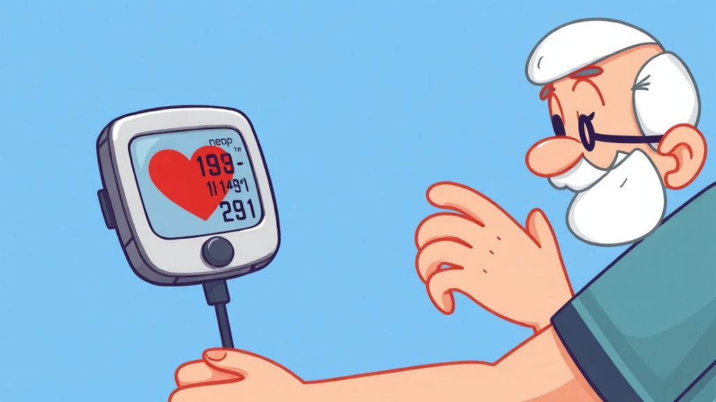 나의 혈압은 정상일까? (cartoon 스타일)