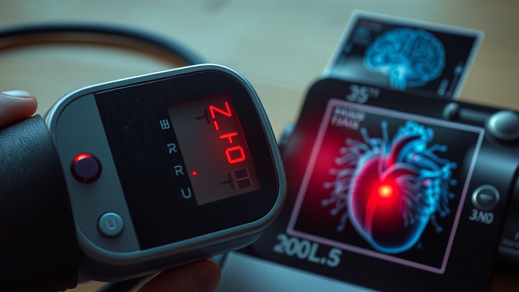 혈압 관리가 중요한 이유 (realistic 스타일)