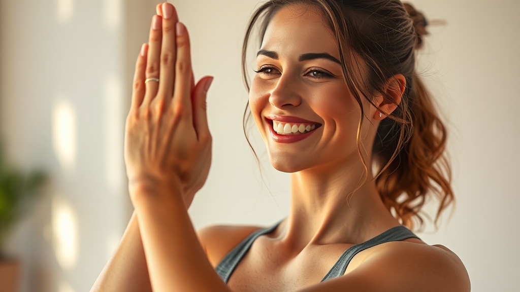 손목 건강, 지금부터 관리하세요! (realistic 스타일)