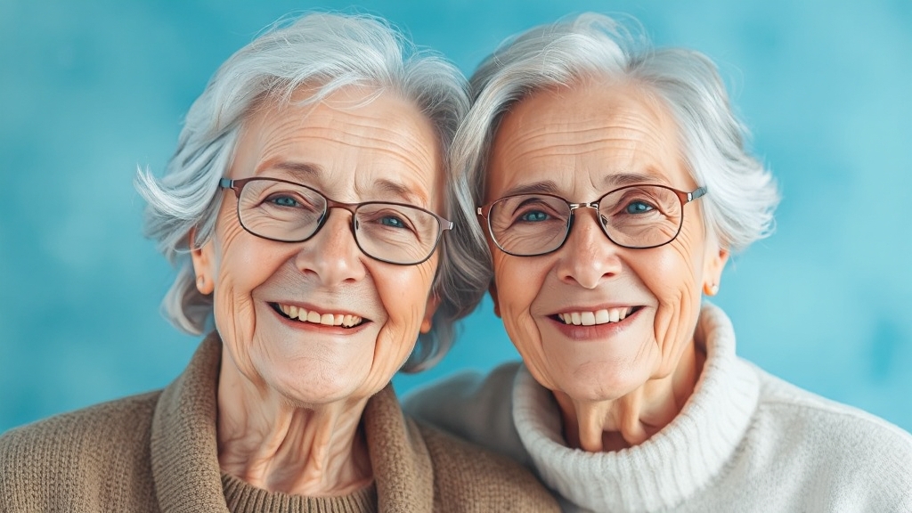 건강한 노후를 위해 (watercolor 스타일)