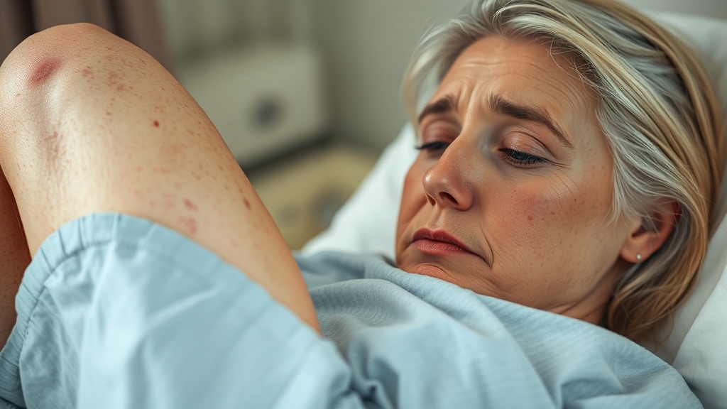 부족하면 나타나는 증상 (realistic 스타일)