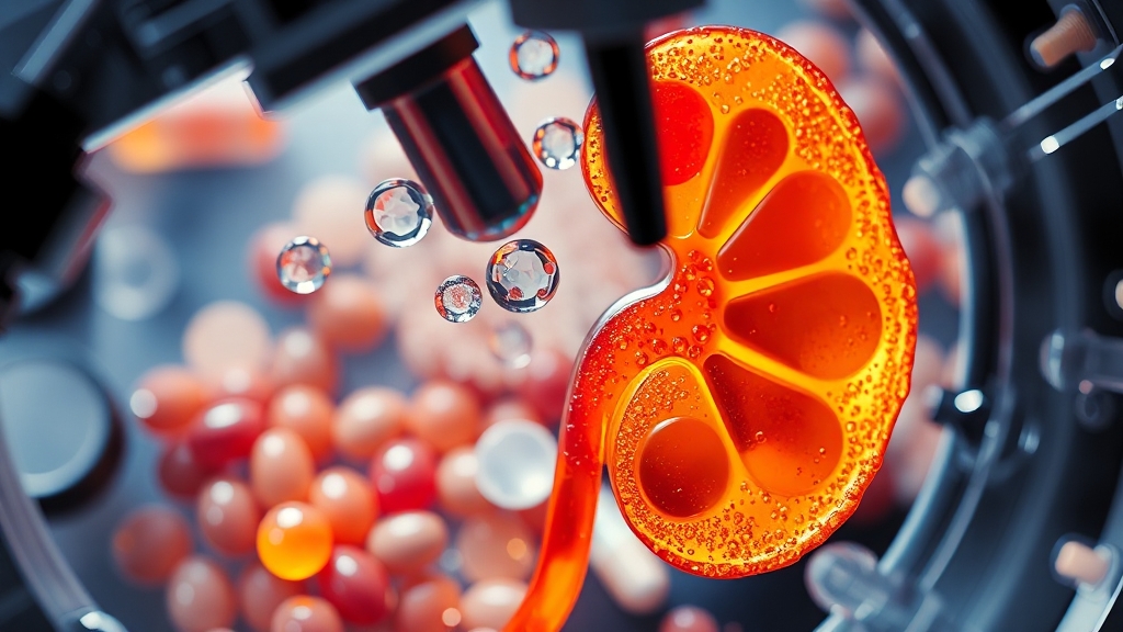 영양제 선택 시 주의점 (realistic 스타일)