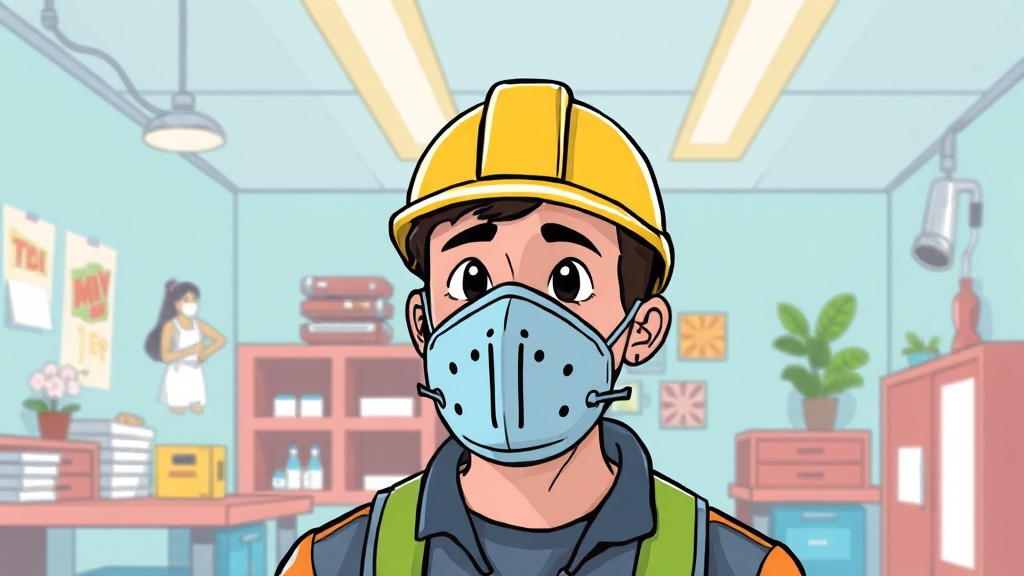 예방 및 관리: 생활 속 노력 (cartoon 스타일)