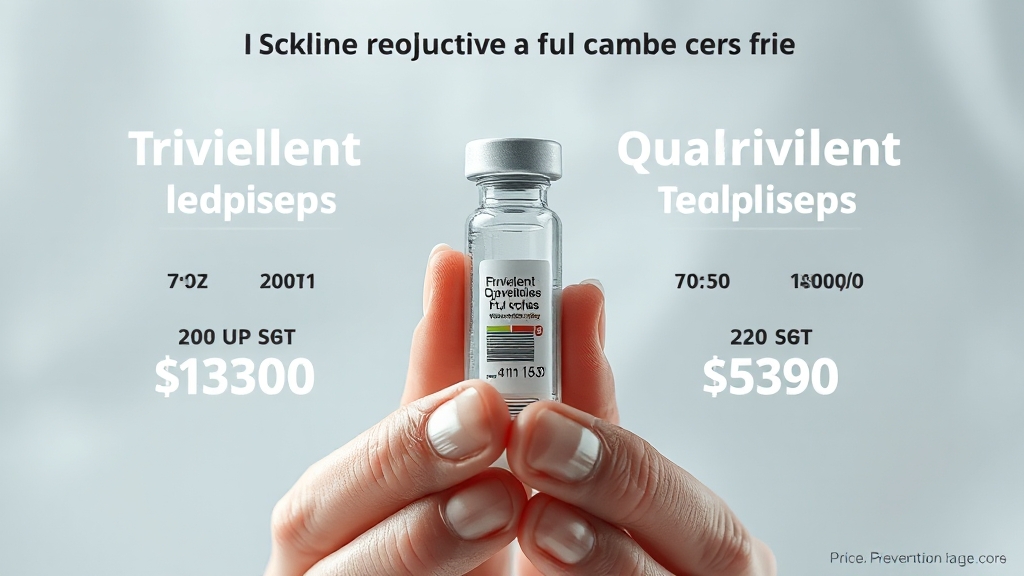 3가 vs 4가 백신, 어떤 차이? (realistic 스타일)