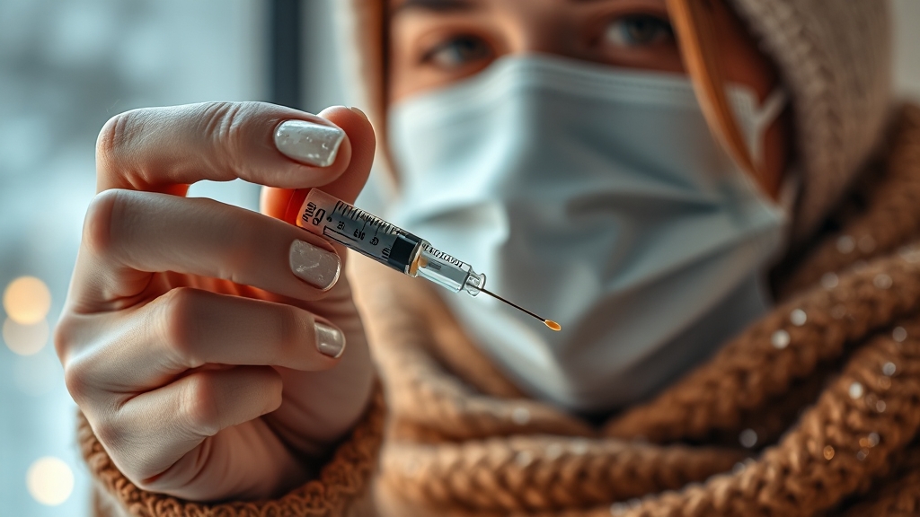 접종 후 면역력 관리, 어떻게? (realistic 스타일)