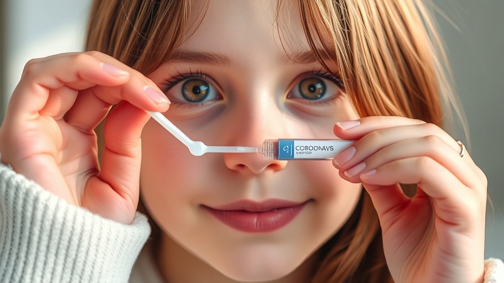 독감 vs 코로나19: 증상 비교, 진단, 치료, 예방 A to Z 6 동시 검사 키트 활용법 (realistic 스타일)