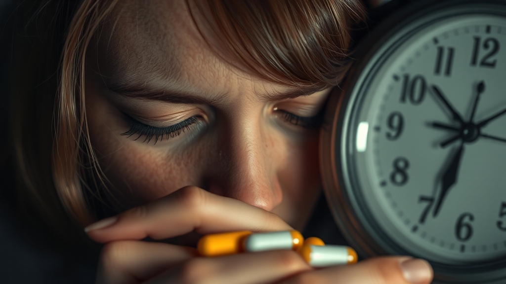 멜라토닌 A to Z: 효능, 복용법, 부작용, 수면제 비교 & 숙면 전략 6 멜라토닌 부작용 (realistic 스타일)