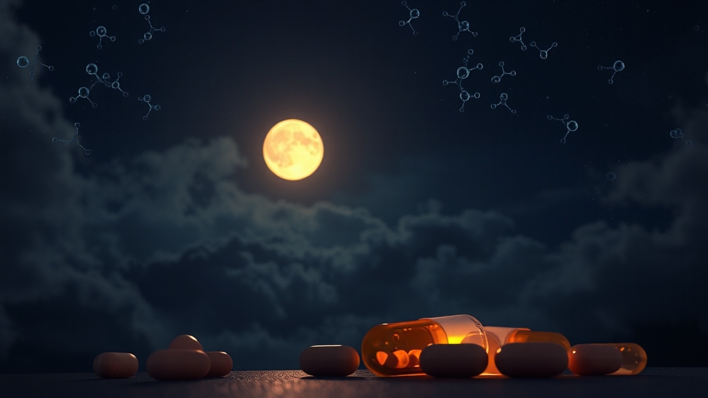 멜라토닌 A to Z: 효능, 복용법, 부작용, 수면제 비교 & 숙면 전략 7 멜라토닌 vs 수면제 (realistic 스타일)